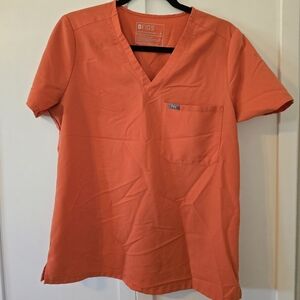 Figs Women's Orange Shirt